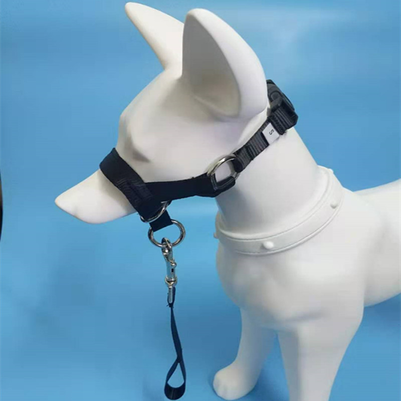 Pet muzzles for outdoor and outdoor use, anti-biting and anti-licking. Dog muzzles with leashes, explosion-proof and impact-resistant pet leashes pic 1