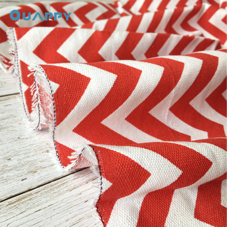 1.5cm wavy printed canvas polyester-cotton 8-amp bag, throw pillow, picnic mat, beach bag, Indian tent fabric pic 24