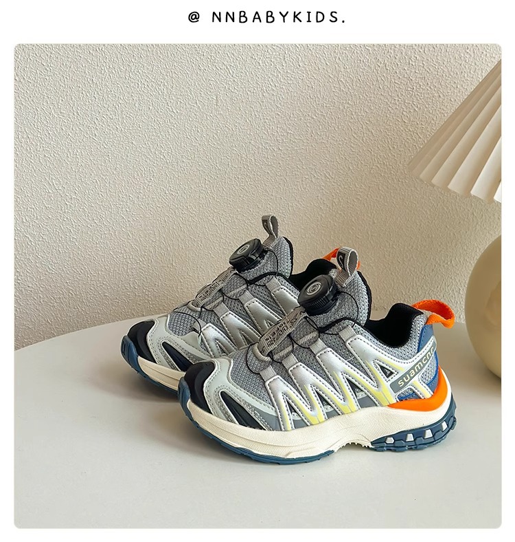 童库兔韩版旋转纽扣童鞋2024春款儿童运动鞋男女童轻便跑步亲子鞋详情10