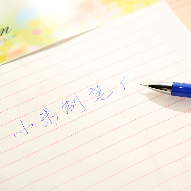 厂家直销学生摩易可擦中性笔文具批发魔力磨擦笔中性笔晶蓝0.5mm详情13