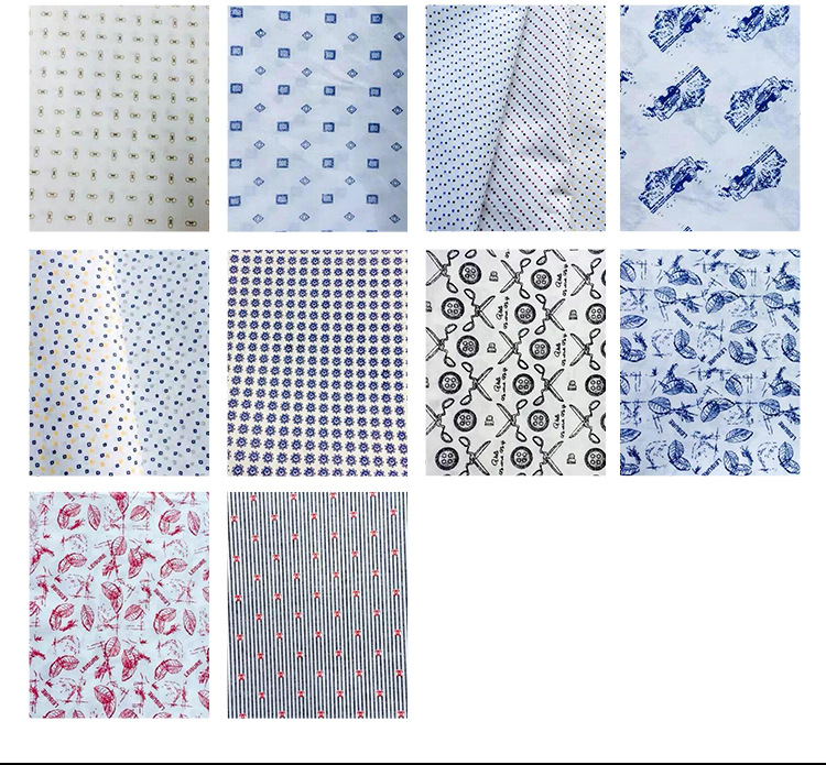 New arrival 210T spring asia textile printed teñido de la tela impresión de moda teñido de bolsillo envoltura de borde de la cintura de la tela de revestimiento al por mayor pic 7