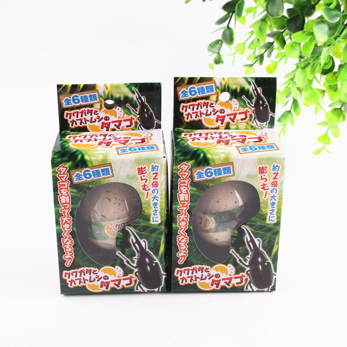 盒装恐龙蛋 单个彩盒装孵化蛋 泡大玩具 新奇特玩具详情10