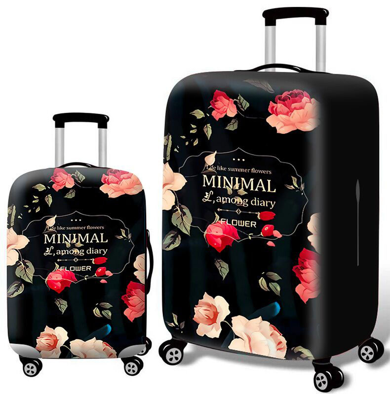Factory direct sales of thickened and wear-resistant suitcase covers, strong printed elastic and wear-resistant luggage covers, one-piece consignment pic 1
