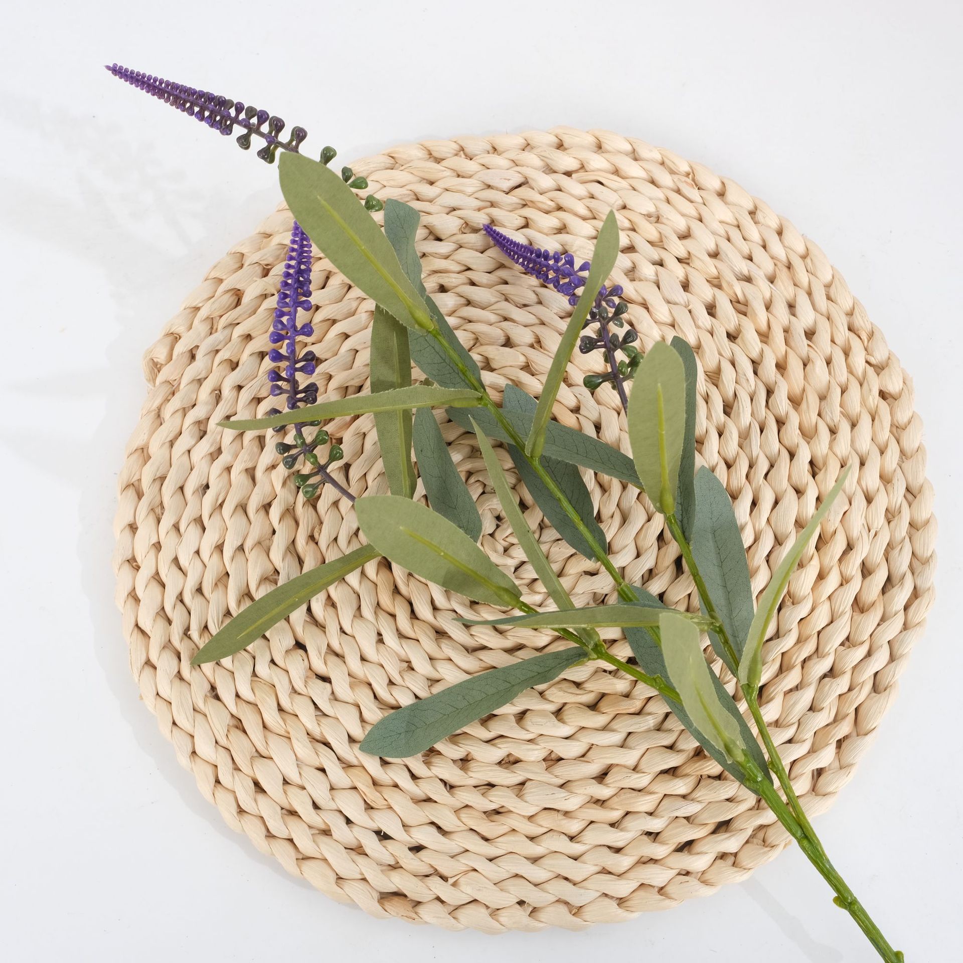 仿真花鼠尾草餐桌摆件塑料花假花家居装饰花艺花束狗尾草详情5