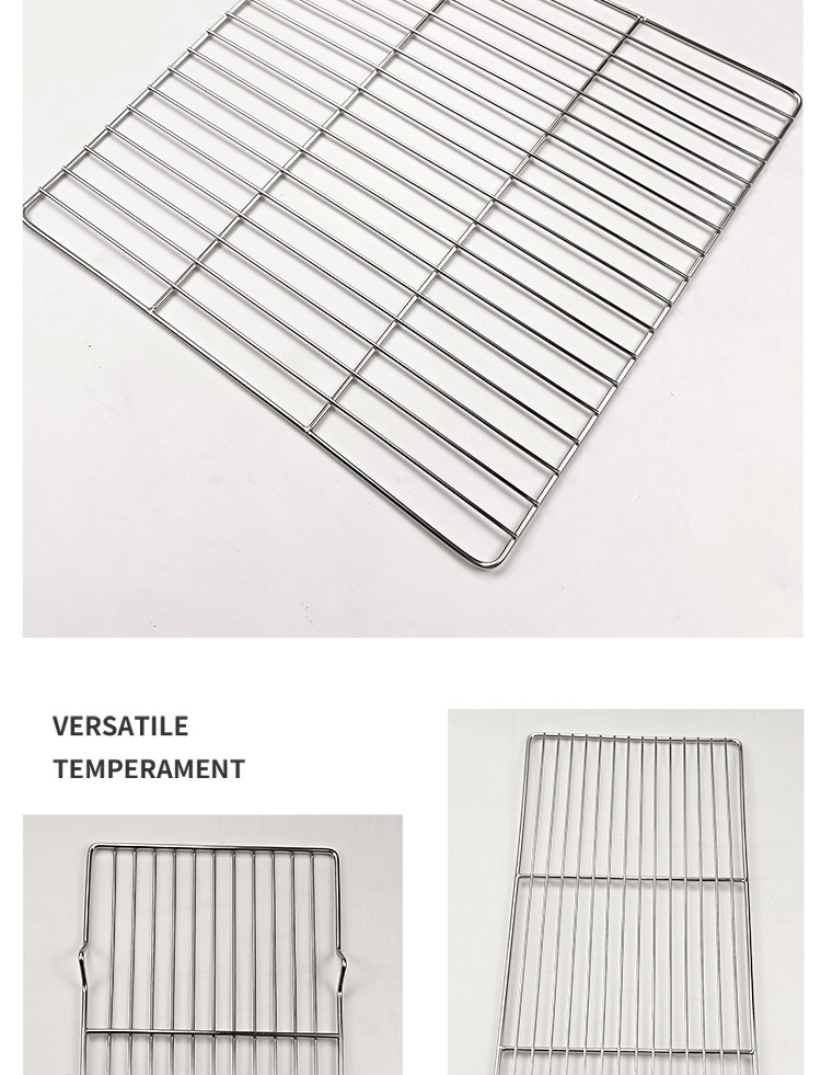 厂家定制晾网 蛋糕架晾网  不锈钢晾网 条形烧烤网 福建蛋糕晾网详情11