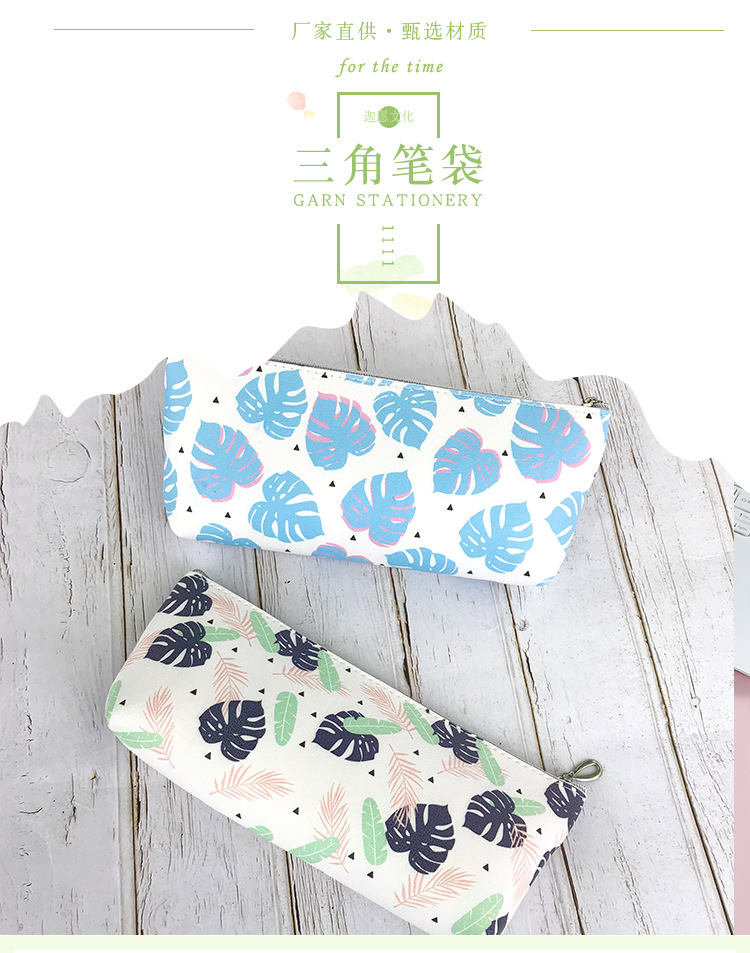 Printed stationery box, school supplies stationery box, large-capacity pencil box, creative stationery box, cartoon pen case stationery box pic 1