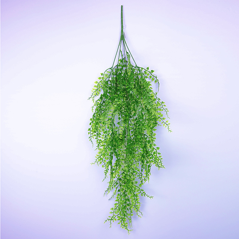 Artificial plants: Million heart vine, wall-hung green ivy, weeping willow, plant wall accessories, vines, artificial flowers, ceiling decoration, plastic leaves pic 9