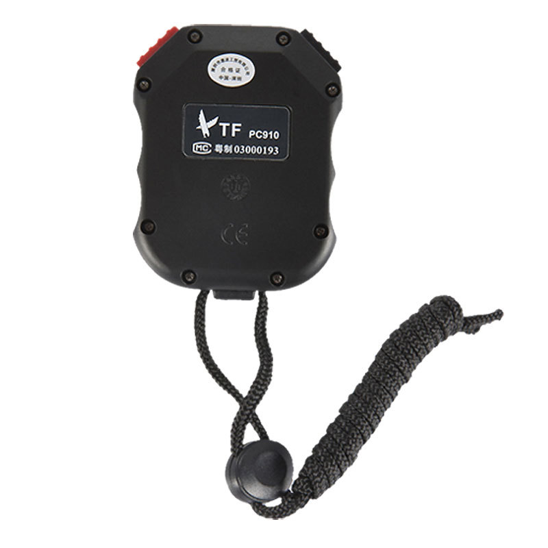 Tianfu stopwatch PC910 three-row 10-track electronic stopwatch multi-functional timer countdown professional referee pic 4