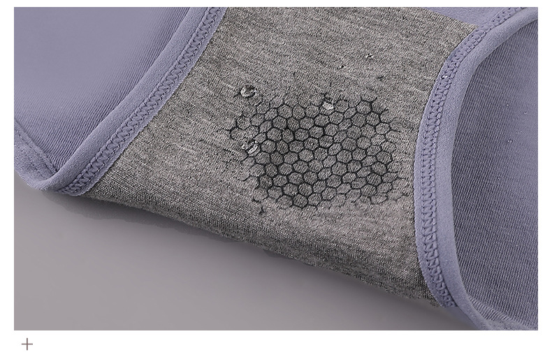 新款高腰女士纯棉内裤收腹提臀加大码胖MM石墨烯纯棉裆性感三角裤详情18