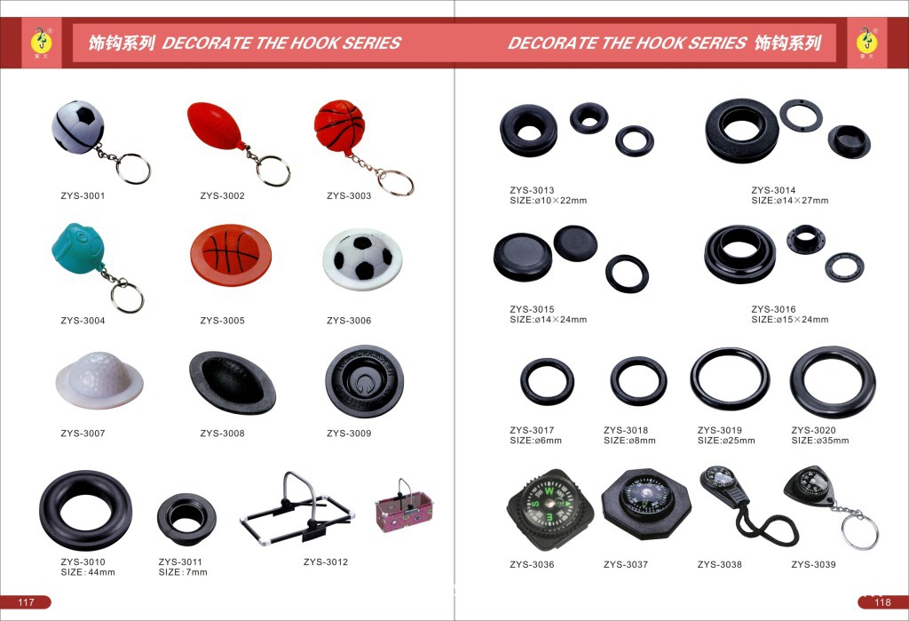 Direct sales from a 20-year-old manufacturer of plastic electroplated wall clock rope buckles, ABS rope buckles, spring buckles and nylon wire threading buckles pic 21
