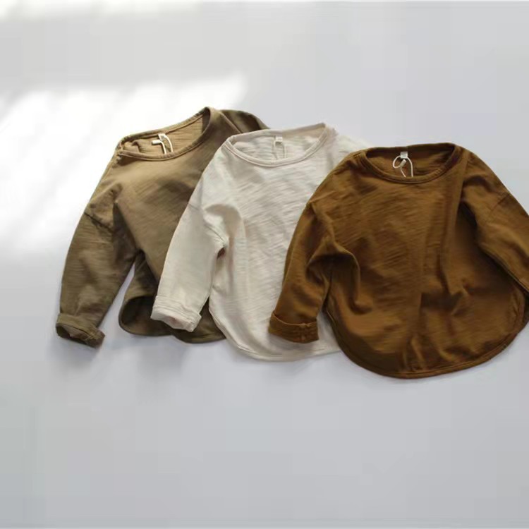 (焦糖布蕾)儿童休闲套头连帽卫衣秋季婴幼儿男童女童宽松韩版卫衣详情5