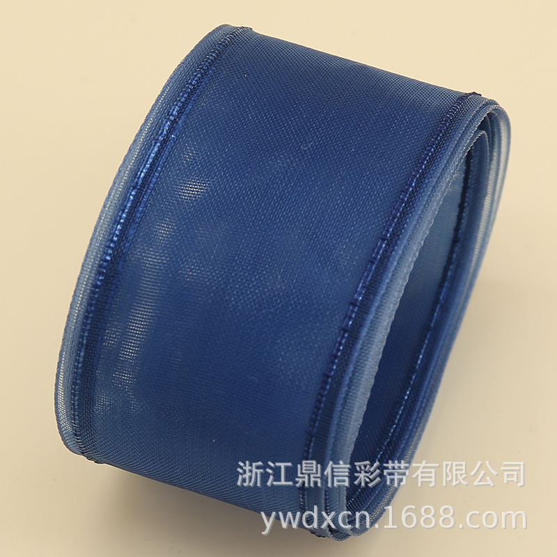 Dingxin Ribbon Wholesale, dotted edge net gauze ribbons, diy handmade hair accessories, bows, flower gifts, packaging gauze ribbons pic 12