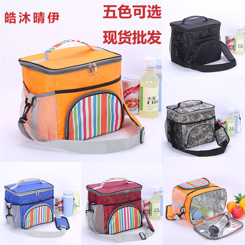 Factory direct sales: Thickened insulated bags, aluminum film bento, lunch bags, large-capacity lunch box bags, hand-held outdoor picnic ice packs pic 9