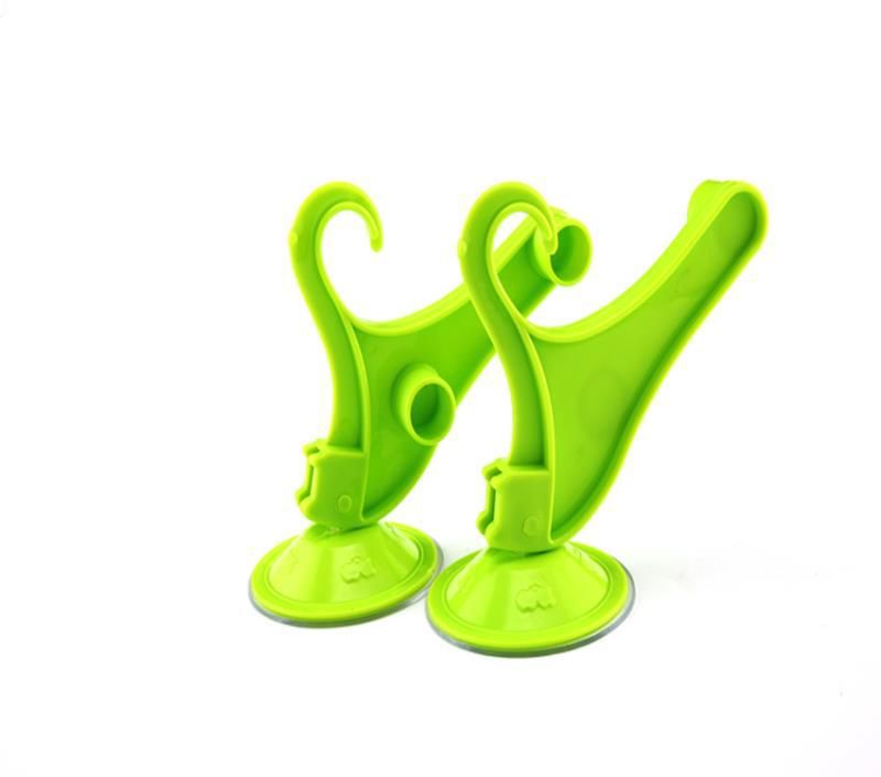 Double-pole towel racks with invisible suction cups, double-layer towel racks and bath towel racks are selling well at street stalls pic 4