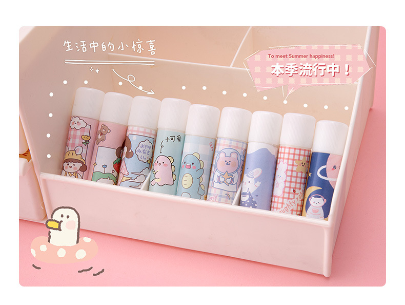 PVA固体胶小号 办公用品固体胶棒9克胶棒粘性好 学生文具热销推荐详情12