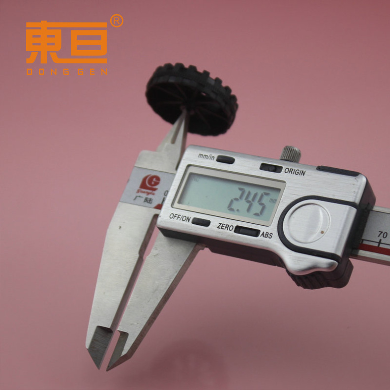 HB302.5AH thick black off-road plastic wheel, plastic wheel, toy wheel, brand-new material small production parts pic 1