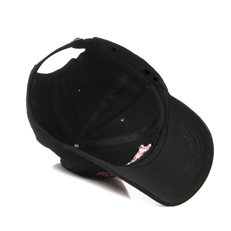 2019春夏新品跨境专供SCHOOLED字母绣花棒球帽鸭舌帽太阳帽详情9