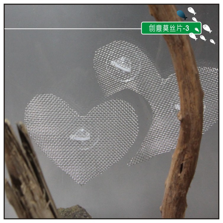 优质高透明扎带吸盘 进出水固定创意莫丝片莫斯墙制作 固定悬浮球详情10
