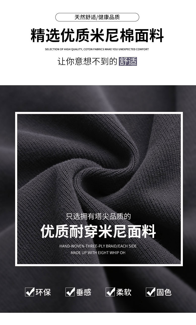 美式灰色运动裤子女秋冬季2023新款加绒加厚休闲小个子阔腿卫裤女详情7