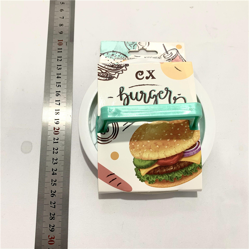 Cross-border hamburger meat press, household multi-functional meat Patty pressing plastic mold, manual meat Patty pressing kitchen tool 1 pic 5