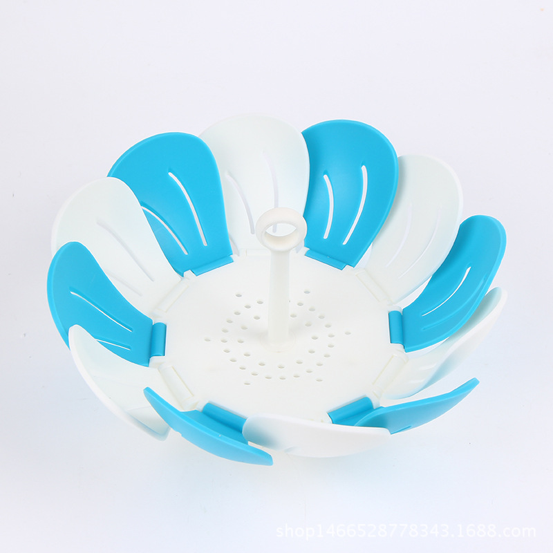 2018 Fashionable and creative stretchable and foldable fruit platter with box, portable plastic fruit platter manufacturer supply pic 8