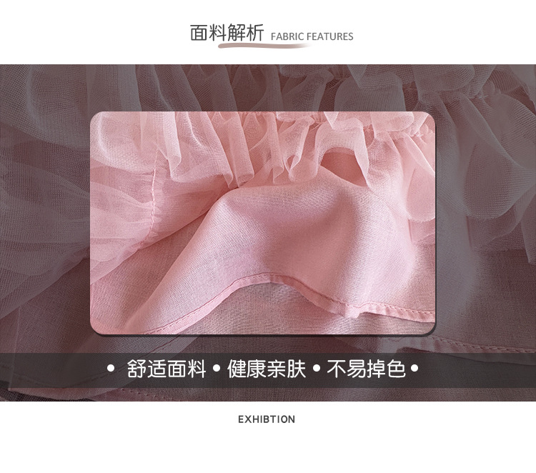 女童连衣裙夏季2024新款儿童裙子无袖蓬蓬纱裙宝宝夏装洋气公主裙详情4