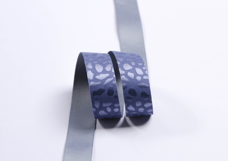 Korean version leopard print embroidered jacquard webbing diy bow hair accessory gift floral packaging pet brooch chest strap pic 11