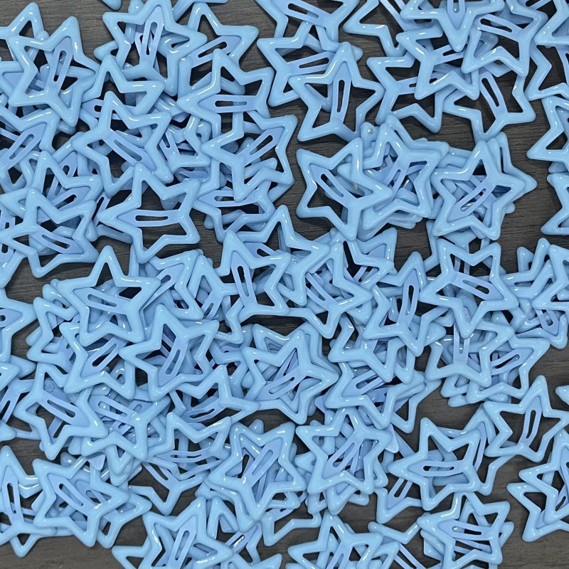 星星发夹y2k多巴胺卡子女儿童配饰头饰bb刘海夹五角星鸭嘴夹批发详情34