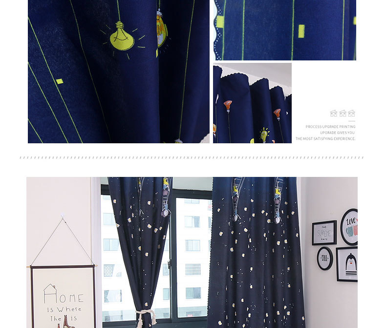 Curtains for shading, bedroom shading, privacy protection, dormitory shading, inss wind new style, heat insulation, rental room shading pic 24