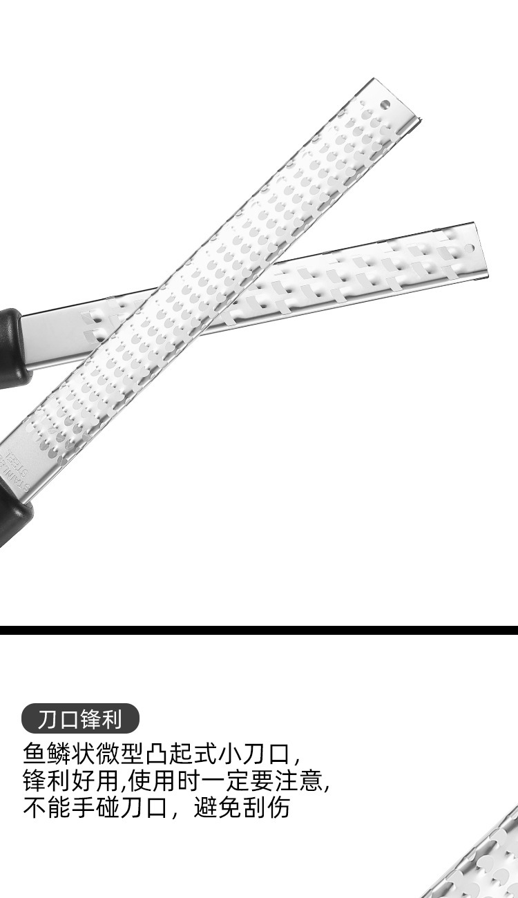 Stainless steel cheese grater, multi-functional grater, cheese grater, chocolate lemon grater, wholesale of kitchen small tools pic 9