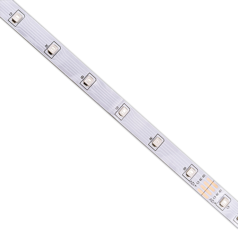 LED2835RGB soft light 12V54 light bare board engineering type light strip RGB seven-color advertising decorative flexible light strip pic 4