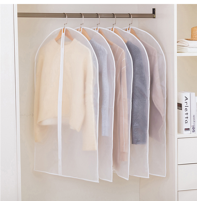 衣物防尘罩衣服防尘袋家用可水洗挂衣袋服装透明防水大衣西装套详情2