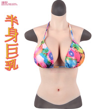 汉歌 新款片状丁字裤 CD变装遮挡下体硅胶假阴裤可插入 伪娘用品详情7