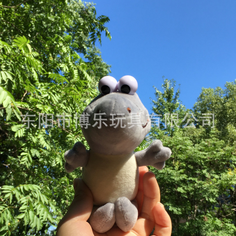 Cartoon big-eyed crocodile plush keychains, cute female car bags, pendants, festival gifts, cross-border wholesale supply pic 5