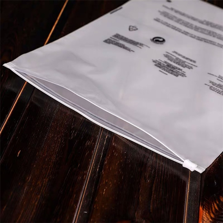 Customized clothing zipper bags, plastic packaging bags, storage bags for clothes, transparent plastic sealed bags, self-sealing bags pic 7