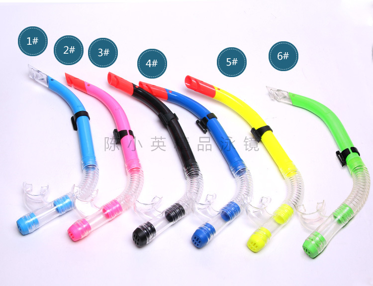 Factory direct sales of semi-dry breathing tubes, anti-choking breathing tubes, high-quality pvc diving breathing tubes wholesale pic 4