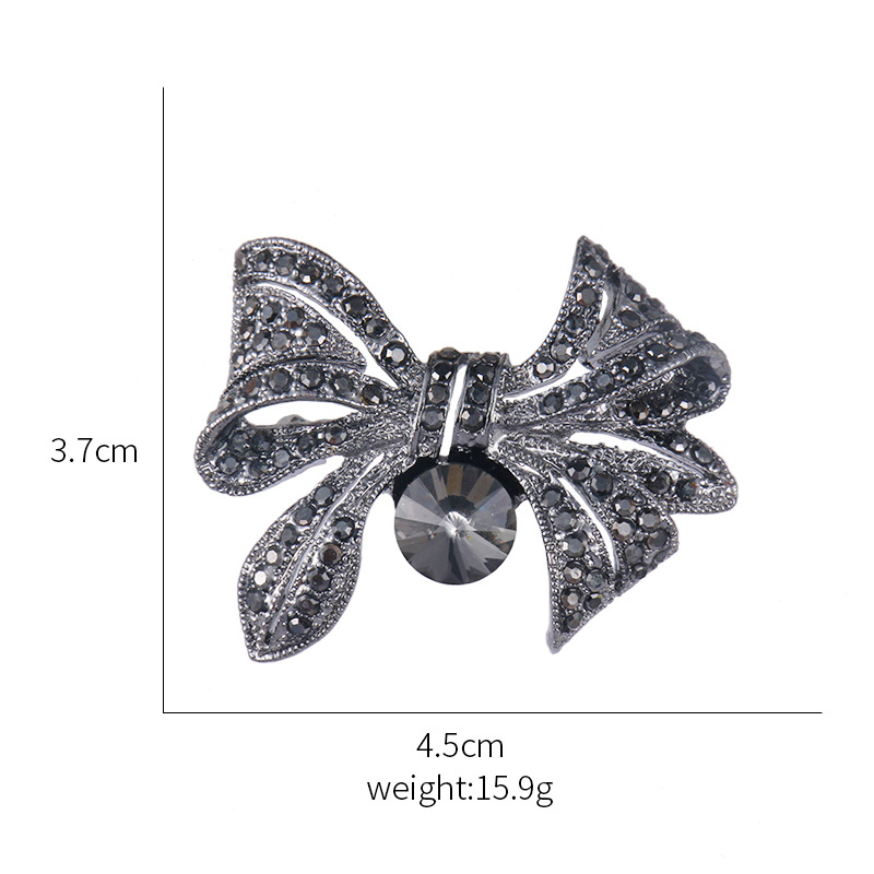 胸针 新款韩版时尚胸花 蝴蝶结别针 防走光领针女 服饰配饰品批发详情17