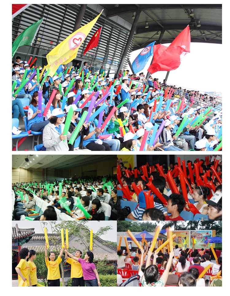 Cheering stick, inflatable cheerleading stick, inflatable stick, advertising and promotion, cheerleading stick, cheering stick, support stick, balloon, printed logo pic 23