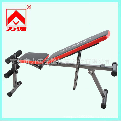 The home multi-functional little bird dumbbell stool can be folded and adjusted. It is a supine board, abdominal muscle board and abdominal fitness chair pic 2