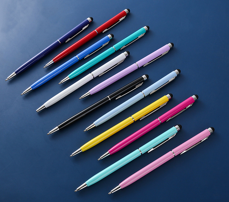 The manufacturer produces metal touch pens, capacitive ballpoint pens, multi-color ballpoint pens, and advertising gift pens pic 12