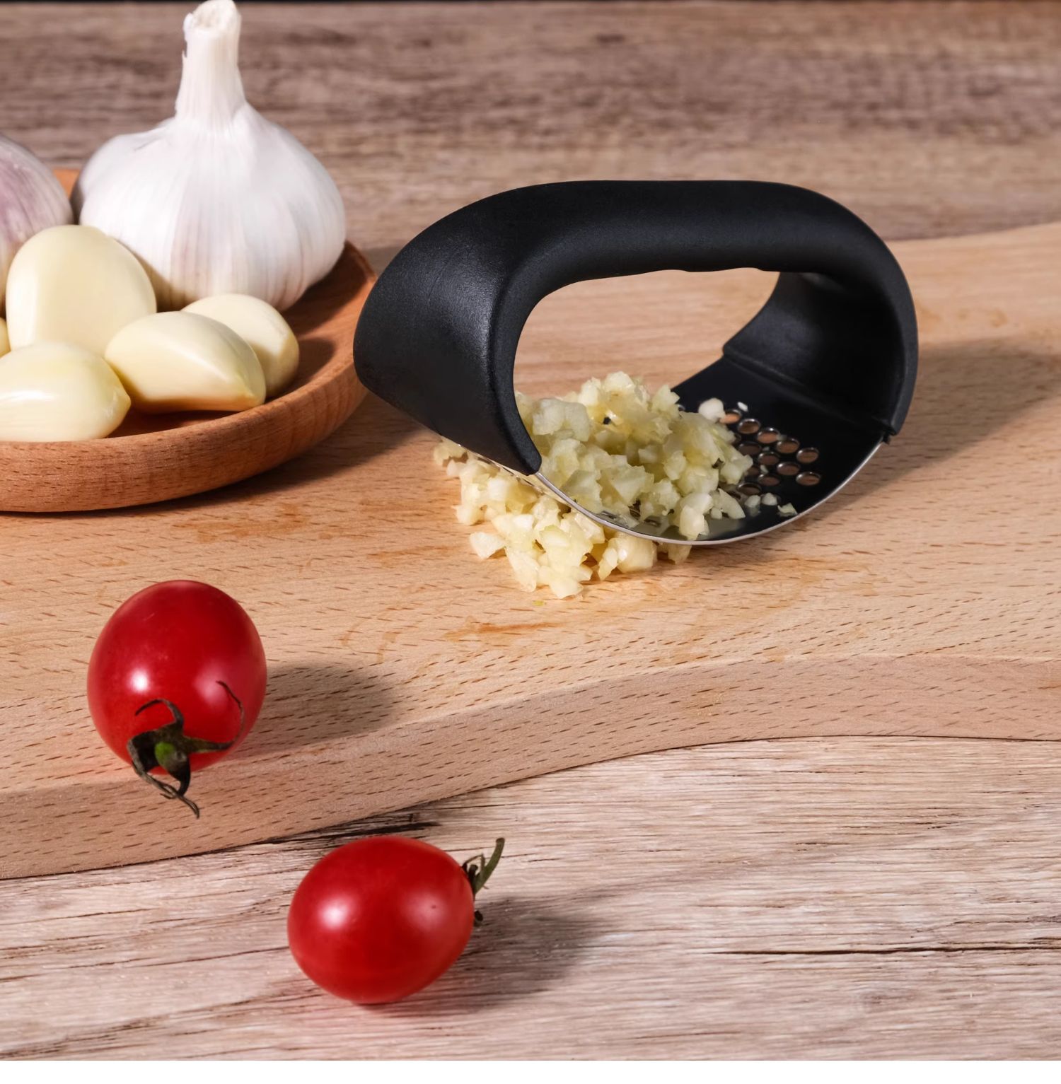 不锈钢压蒜器跨境压泥手动蒜蓉器蒜臼子家用拍蒜末蒜蓉压蒜器批发详情4