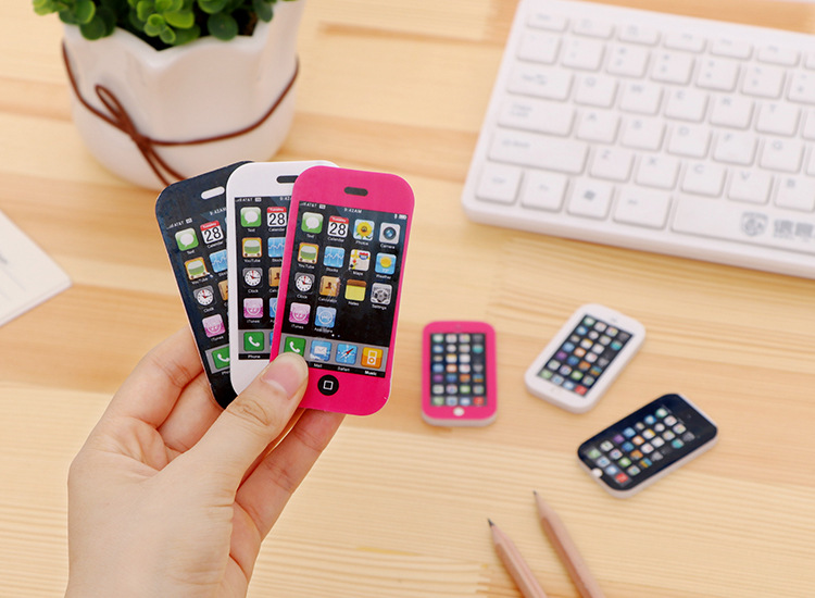 Creative mobile phone-shaped eraser, mobile phone eraser, student eraser, student stationery wholesale Taobao supply pic 5