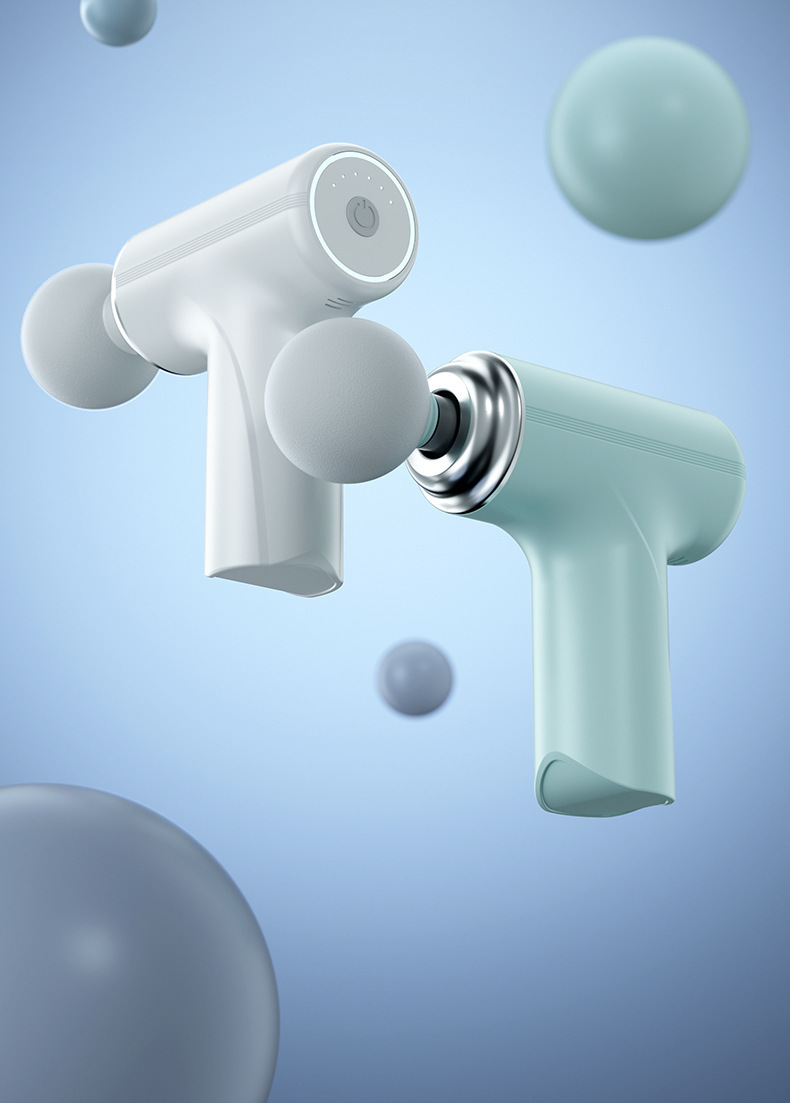 筋膜枪家用放松肌肉运动颈膜枪电动冲击健身器材女生迷你按摩仪详情10