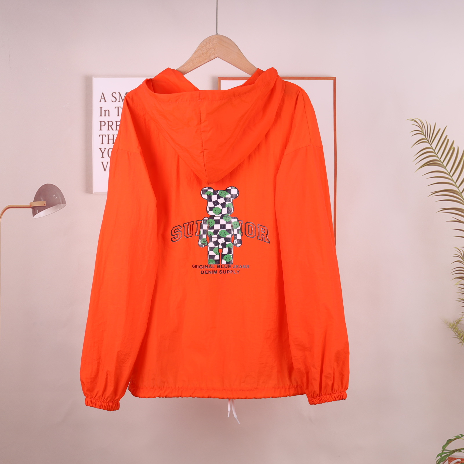 Cartoon bear sun-protective clothing for women, 2022 summer new style cute cat sun-protective clothing, Korean style stylish light jacket pic 10