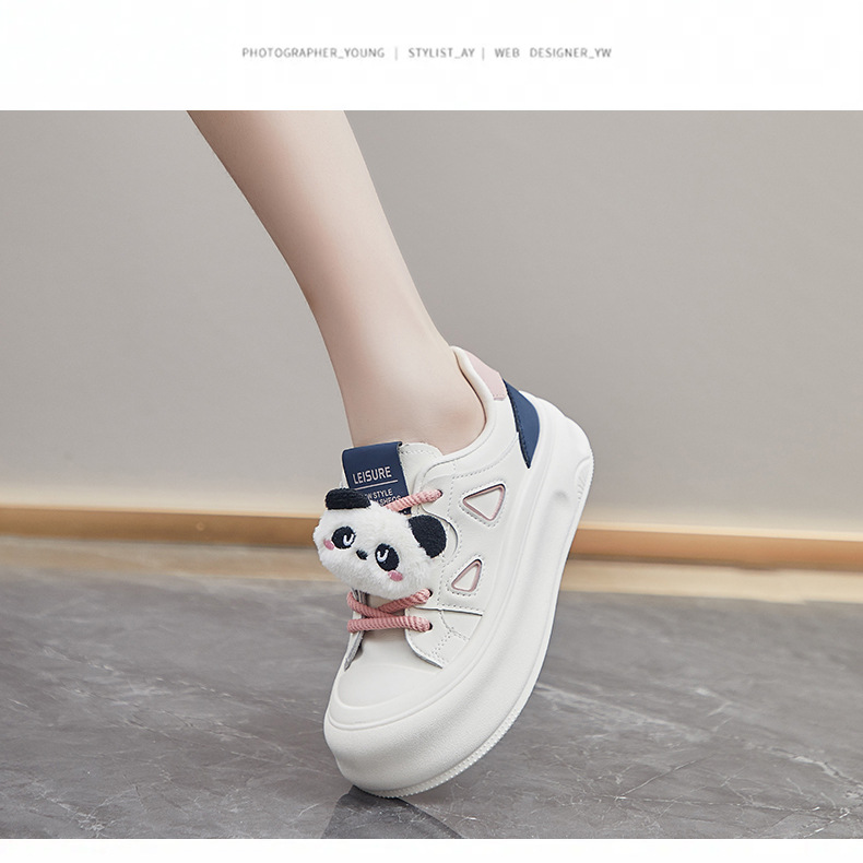 2024秋季小白鞋新款韩版ins女学生厚底增高运动板鞋休闲街拍MXD08详情18