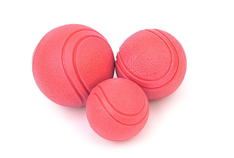 Pet toys, dog biting balls, solid rubber elastic balls, pet toys, elastic balls with ropes, training biting balls pic 6