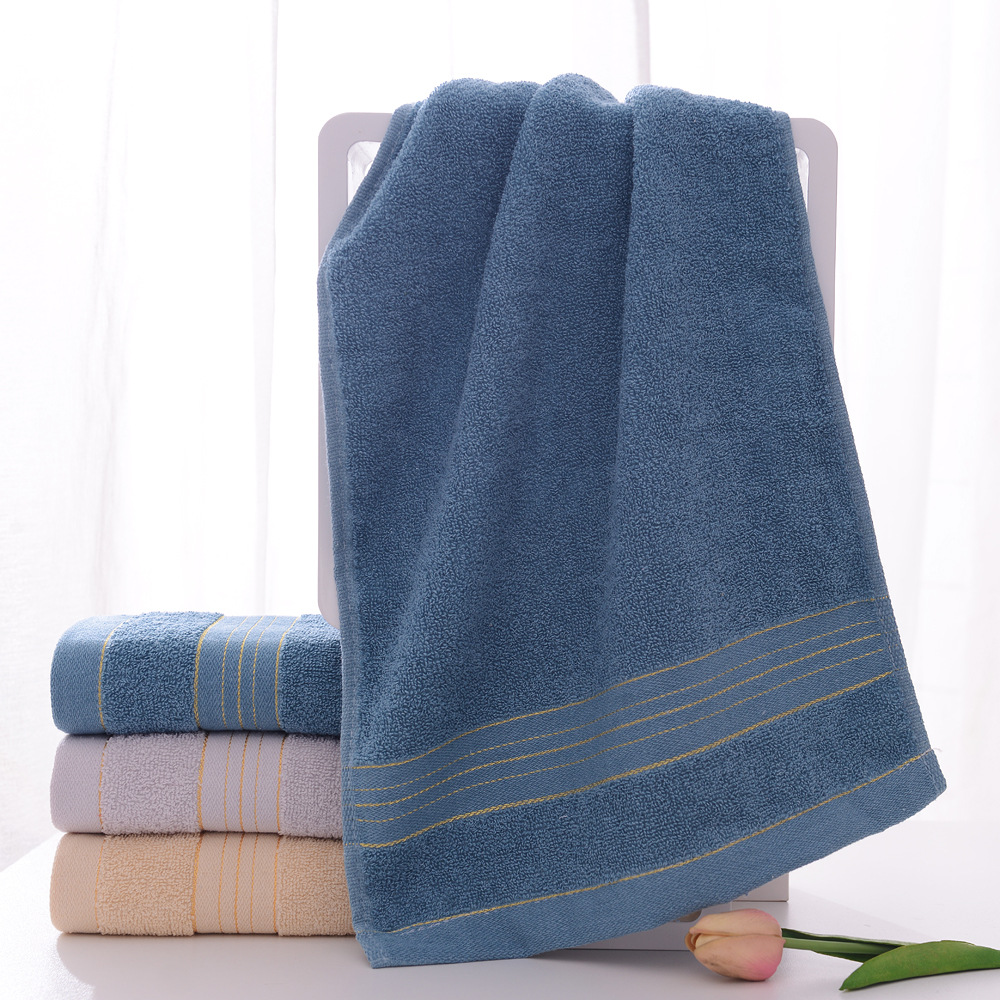 Factory wholesale pure cotton gold thread broken towels, all-cotton face towels, home daily use gifts, gift boxes, embroidered logos pic 25