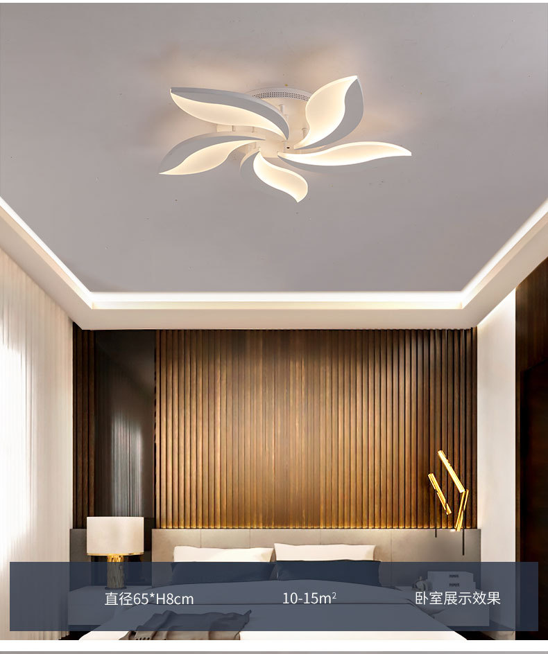 Postmodern minimalist LED ceiling lamps, personalized and creative living room lighting fixtures, grand master bedroom, study lamps, dining room lighting fixtures pic 10