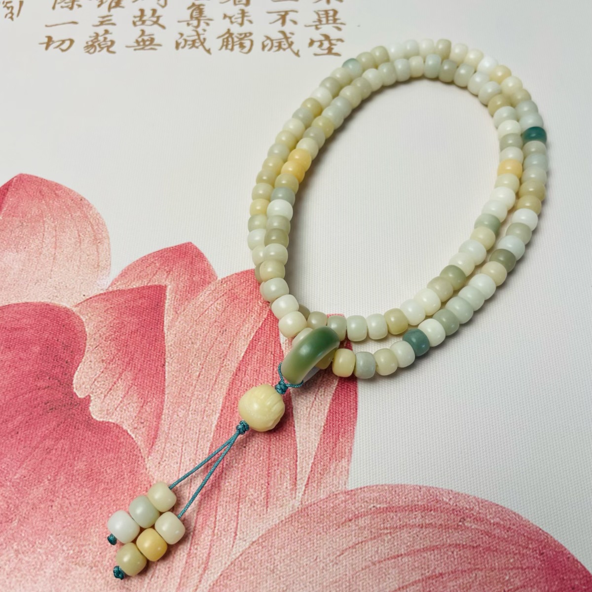 Qingmang Dunhuang Bodhi Root Bracelet, Handmade diy Buddhist prayer beads, prayer beads, necklace, bracelet, fine New Chinese-style jewelry wholesale pic 16