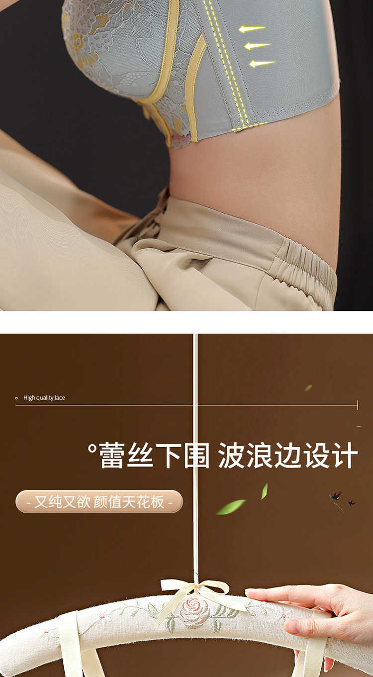 院线调整型内衣女小胸聚拢收副乳防下垂高侧边文胸无钢圈聚拢文胸详情13